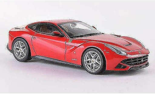 Ferrari F12 Berlinetta 1/43 Hot Wheels Elite 2 Saloon red (Elite) diecast model cars
