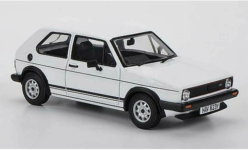 Volkswagen Golf GTI 1/43 Vanguards white RHD diecast model cars