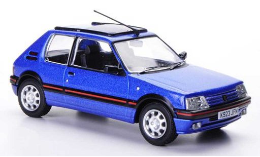 Peugeot 205 GTI 1/43 Vanguards 1.9 blue Top Gear diecast model cars