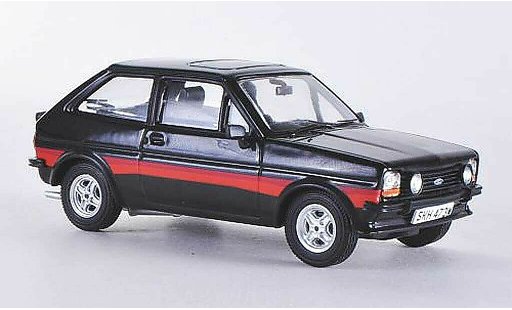 Ford Fiesta MKI 1/43 Vanguards Supersport black/red/orange RHD diecast model cars