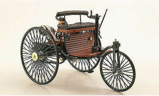 Mercedes Patent Base 1/18 Norev Benz Motorwagen green diecast model cars