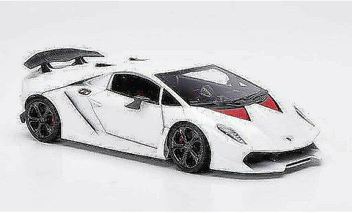 Lamborghini Sesto Elemento Base 1/43 FrontiArt white 2010 diecast model cars