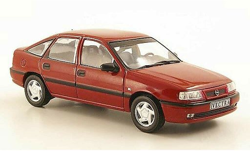 Opel Vectra GL 1/43 Hachette A red (ohne Magazin) 1993 diecast model cars