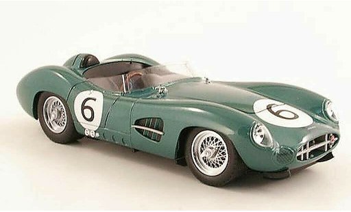 Aston Martin DBR1 course 1/18 Shelby Collectibles No.6 1959 M.Trintignant / P.Frere diecast model cars