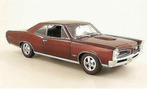 Pontiac GTO 1966 1/18 Highway 61 red diecast model cars