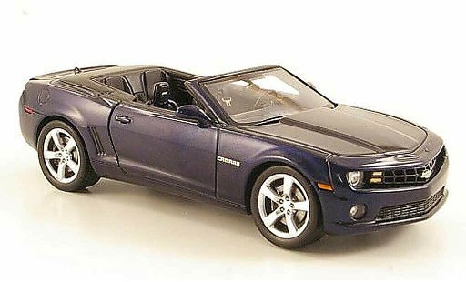 Chevrolet Camaro SS 1/43 Luxury Collectibles Convertible blue 2011 diecast model cars