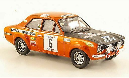 Ford Escort RS 1600 1/43 Trofeu TC No.6 Withers of WinsRally Portugal 1971 diecast model cars