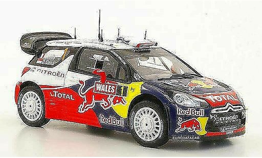 DS Automobiles DS3 WRC 2011 1/43 Spark No.1 S.Loeb / D.Elena Weltmeister Rally Great Britain - Wales diecast model cars