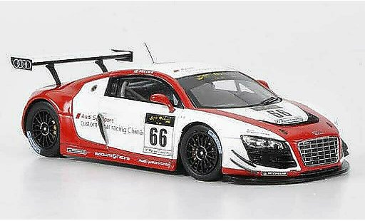 Audi R8 lms 1/43 Spark No.66 Sport E.Mortara Macau Cup 2011 diecast model cars