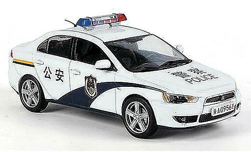 Mitsubishi Lancer EX 1/43 Vitesse China Police (GongAn) 2009 diecast model cars