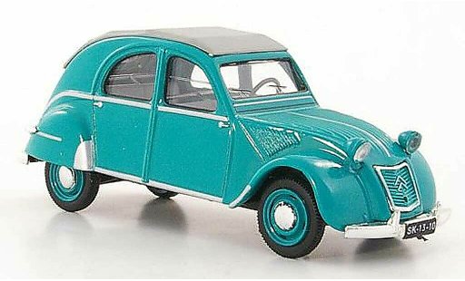 Citroen 2CV Berline 1/43 Vitesse Belgium green 1956 diecast model cars