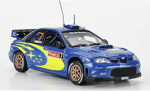 Subaru Impreza WRC 1/43 Vitesse 07 No.7 P.Solberg/P.Mills Portugal Rally 2007 diecast model cars