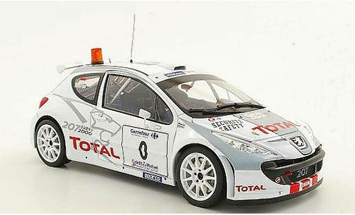 Peugeot 207 S2000 1/18 Sun Star No.0G.Panizzi / F.DelormeRally Antibes 2006 diecast model cars