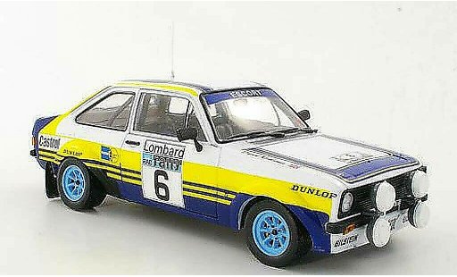 Ford Escort Rally 1/18 Sun Star 1800 No.6 rothmans A.Vatanen / D.Richards Lombard RAC 1979 diecast model cars