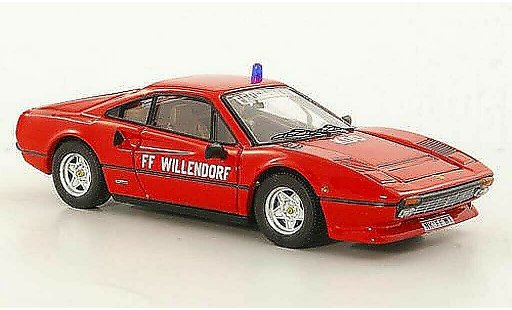 Ferrari 308 GTB 1/43 Best Freiwillige Fire brigade Willendorf (A) 1983 diecast model cars