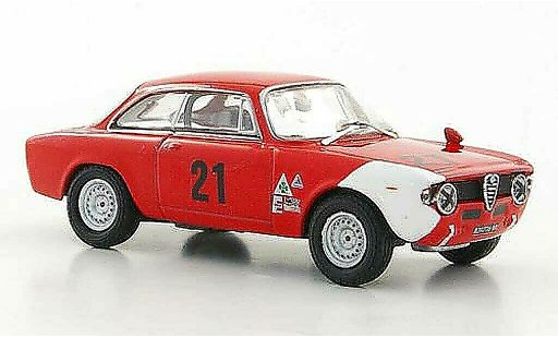 Alfa Romeo Giulia sprint gta 1/43 M4 1600 No.21 A.de Adamich GP Belgien 1967 diecast model cars