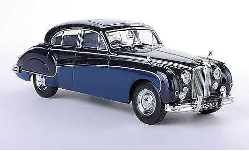 Jaguar MK 8 1/43 Oxford MkVIII black/blue RHD diecast model cars