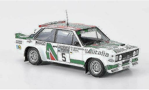 Fiat 131 Abarth 1/43 Trofeu No.5 Alitalia W.Rohrl / Ch.Geistdorfer RAC Rally Great Britain 1978 diecast model cars