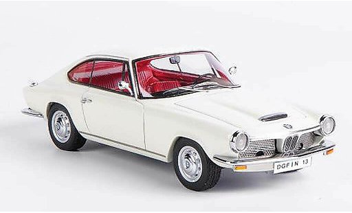 Bmw 1600 GT 1/43 Neo white 1967 diecast model cars