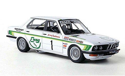 Bmw 528 etcc 1/43 Neo i (E28) No.1 Enny Eggenberger Motorsport H.Kelleners / U.Grano 1982 diecast model cars