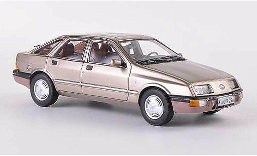 Ford Sierra Ghia 1/43 Neo MkI beige 5-Turer 1982 diecast model cars