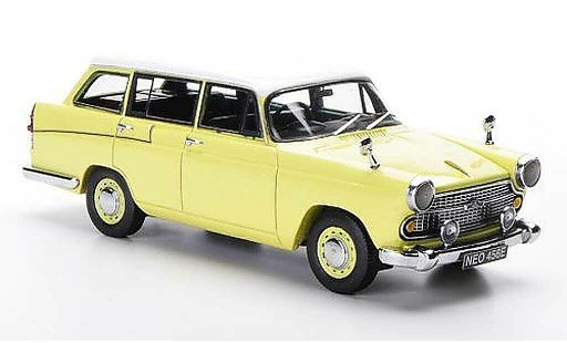 Austin Cambridge countryman 1/43 Neo Traveller yellow/white RHD 1966 diecast model cars