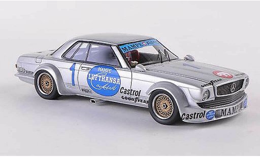 Mercedes 450 Base 1/43 Neo AMG (C107) No.1 Mampe ETCC Nurburgring 1978 diecast model cars