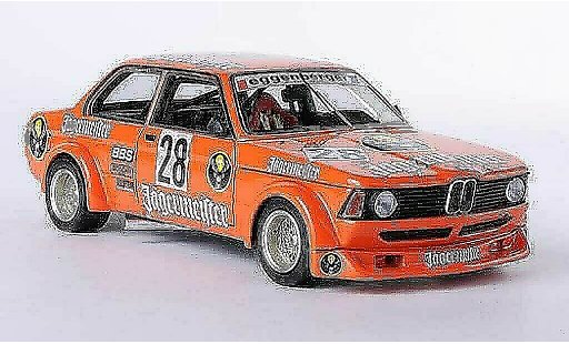 Bmw 320 Gr.2 1/43 Neo E21 i (E21) No.28 Jegermeister Eggenberger Motorsport ETCC 1979 diecast model cars