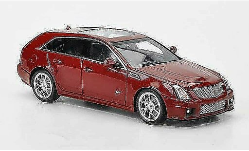 Cadillac CTS-V Station Wagon 1/43 Luxury Collectibles Sport red 2011 diecast model cars