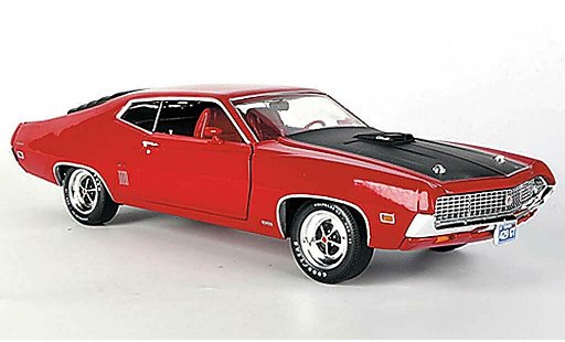 Ford Gran Torino Gran Torino 1/18 Ertl GT 429 red/mattblack 1970 diecast model cars
