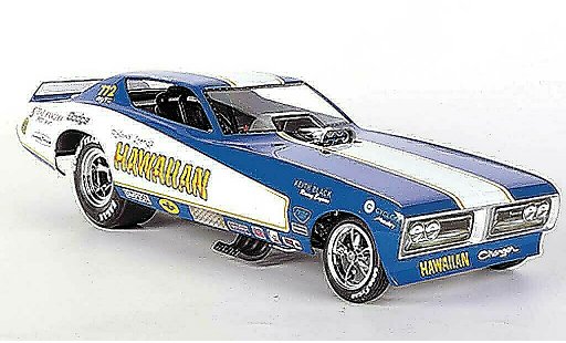Dodge Charger 1971 1/18 Ertl Funny Car Hawaiian Racing B.Mass NHRA diecast model cars