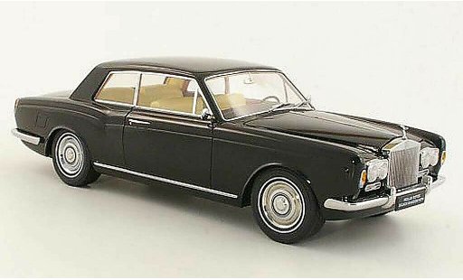 Rolls Royce Silver Shadow Mulliner Park Ward Coupe 1/18 Paragon Two-Door black LHD 1968 diecast model cars
