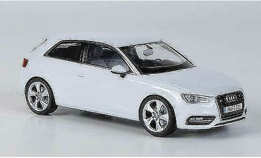 Audi A3 berline 1/43 Schuco white 2012 diecast model cars