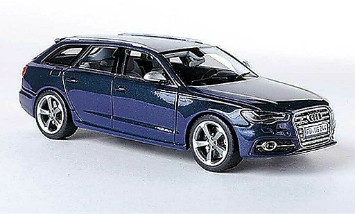 Audi S6 avant 1/43 Schuco (C7) blue 2012 diecast model cars