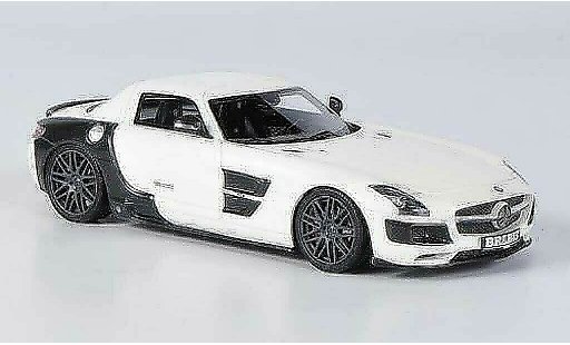 Mercedes 700 Biturbo 1/43 Schuco Brabus white/black diecast model cars