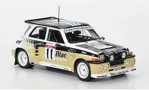 Renault 5 Turbo 1/43 Schuco No.11 Diac Rally Korsika 1986 diecast model cars