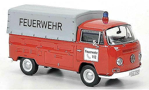 Volkswagen T2 A 1/43 Premium ClassiXXs flatbed/Plane pompier diecast model cars