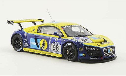 Audi R8 lms 1/43 Minichamps No.98 Bilstein Phonix Racing piece/Biela/Pirro/Fassler 24h Nurburgring 2009 diecast model cars
