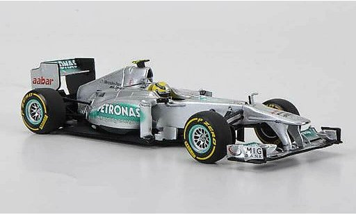 Mercedes F1 2012 1/43 Minichamps AMG Petronas Team No.8 N.Rosberg Prasentationsfahrzeug diecast model cars