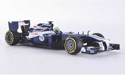 Renault F1 2012 1/43 Minichamps Williams Team No.19 B.Senna Prasentationsfahrzeug diecast model cars