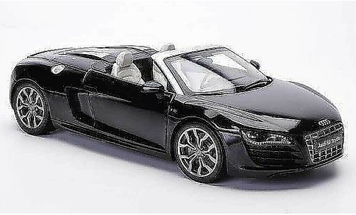 Audi R8 spyder 1/18 Kyosho phantom black diecast model cars