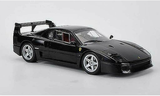 Ferrari F40 LM 1/18 Kyosho Light Weight Wing black diecast model cars
