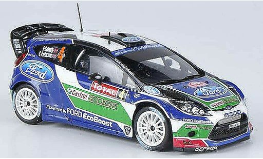 Ford Fiesta WRC 1/43 Spark No.4 Castrol P.Solberg / C.Patterson Rally Monte Carlo 2012 diecast model cars
