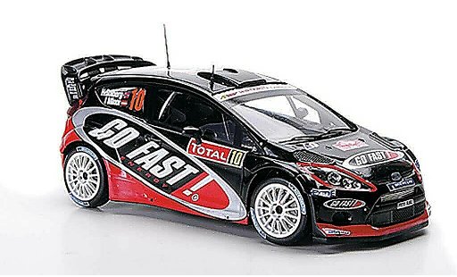 Ford Fiesta WRC 1/43 Spark No.10 Go Fast Rally Monte Carlo 2012 diecast model cars