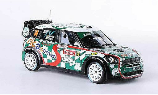 Mini Cooper WRC 1/43 Spark Works No.14 Palmerinha Rally Monte Carlo 2012 P.Nobre/E.Paula diecast model cars