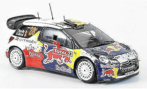 DS Automobiles DS3 WRC 2012 1/43 Spark No.23 Red Bull Rally Monte Carlo diecast model cars