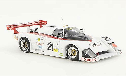 March 85 Base 1/43 Spark No.21 RC Racing R.Cleare / L.Robert / J.Newsum 24h Le Mans 1986 diecast model cars