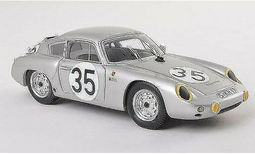 Porsche 356 1960 1/43 Spark Abarth 1600 GTL No.35 24h Le Mans H.Linge/H.-J.Walter diecast model cars