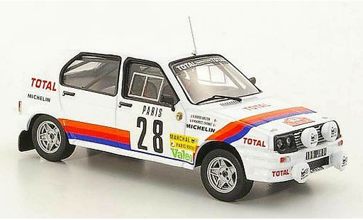 Citroen Visa Chrono 1/43 IXO No.28 M.Chomat / D.Breton Rally Monte Carlo diecast model cars
