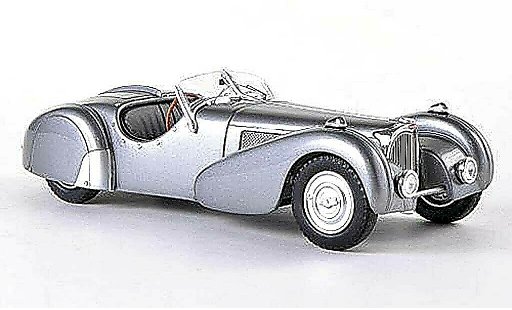Bugatti 57 S 1/43 Spark Roadster grey 1937 diecast model cars